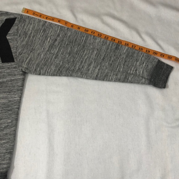 VICTORIA SECRET PINK oversized sweater small grey - Picture 12 of 12